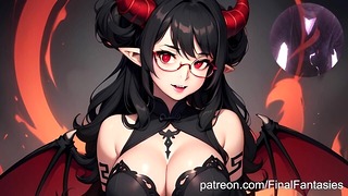 Gooning to Devilish Babes [Male Solo Audio]