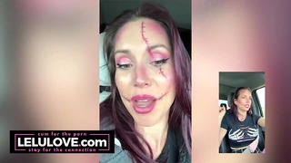 Babe goes to 1st Halloween Horror Nights at Universal Studios with full makeup – Lelu Love