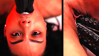 Ebony Girl Canela Skin All The Way Through – Hardcore Anal Monster Cock DP & Pussy Creampie