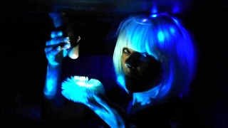 Bride Emily Milking a cock in the Halloween Underworld