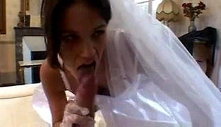 sexy bride rides a big french cock  by Fra1
