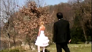 The Bride and Groom Fuck with a View