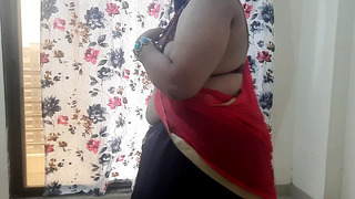 Horny Indian naughty bride getting ready for her suhaagrat