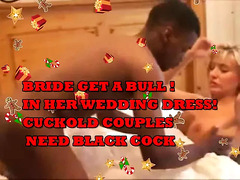 BLACK COCKED BRIDE