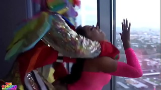 Cali Caliente Takes Giant Cock in Vegas Penthouse