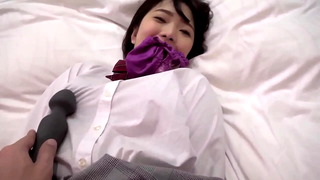 Satori’s Uniform Solo: Blowjob, Fingering, Facial