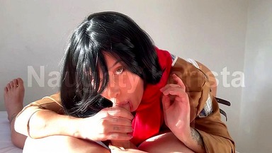 Putting it to Mikasa