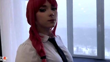 Makima Xxx Denji Cosplay
