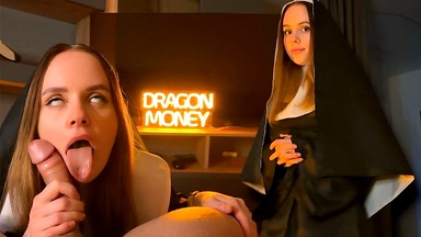 SINFUL CONFESSION: a NUN SERVES WITH HER MOUTH 🙏