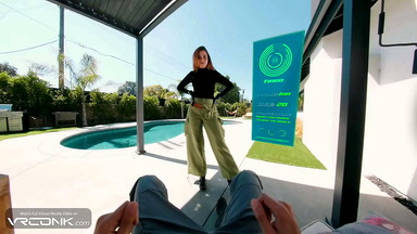 VR Conk: Redhead Kim Sucks A Huge Cock Deeply In The Cosplay Parody Kim Possible pt.1