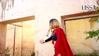 This young Supergirl is tricked by an old man and taken to his secret lair