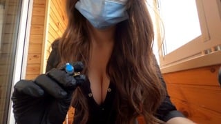 Asmr Nurse Asmr Doctor Dentist Black Gloves Latex