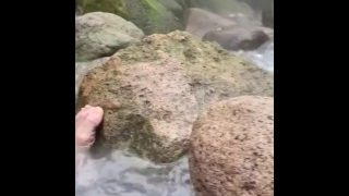 Asian Wife Flashes In Public Hot Spring Swimsuits Real Amateur Softcore